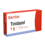 TINIDAZOL (GF) 1 GR X 4 TABLETAS RECUBIERTAS