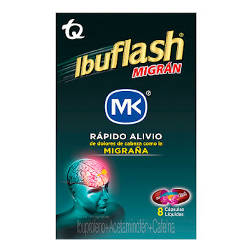 IBUFLASH MIGRAN (TQ) X 8 CAP