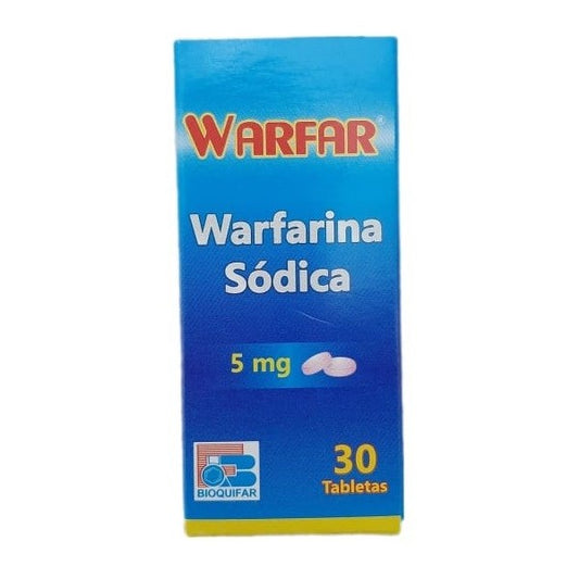 WARFAR (LABQ) WARFARINA 5 MG X 30 TAB