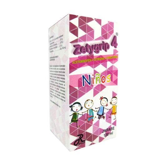 ZETYGRIP 4 (GRANDE) (RUECAM) ACET+CETI+FENI NIÑOS 120ML